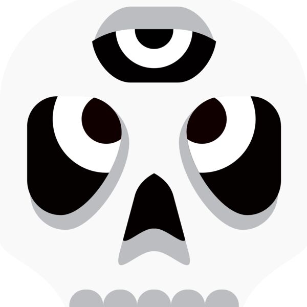 Elements Skulls logo template 18 Thumbnail